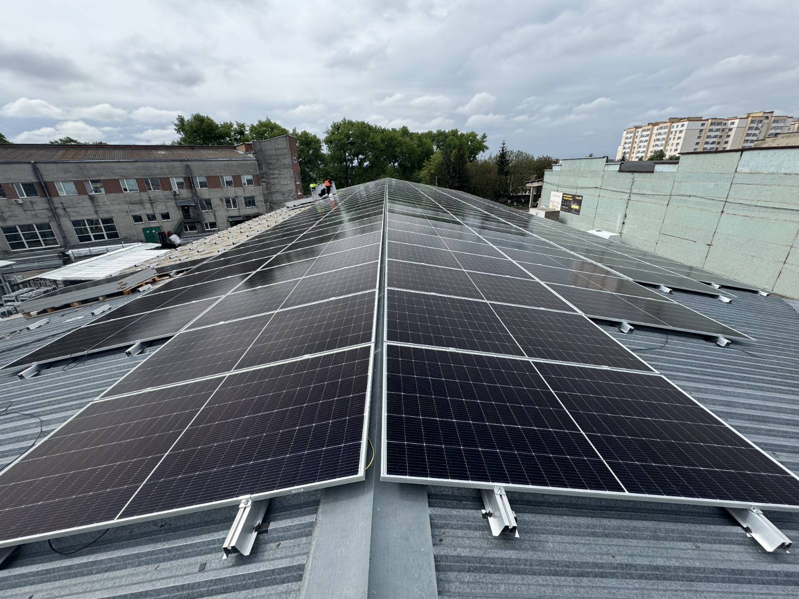 Проект — дахове встановлення