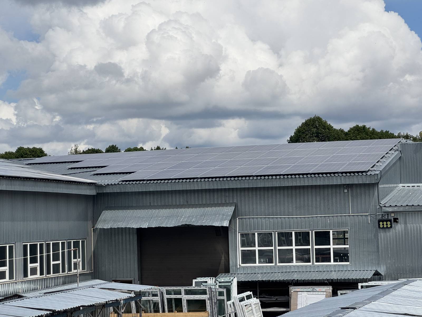 Проект — дахове встановлення